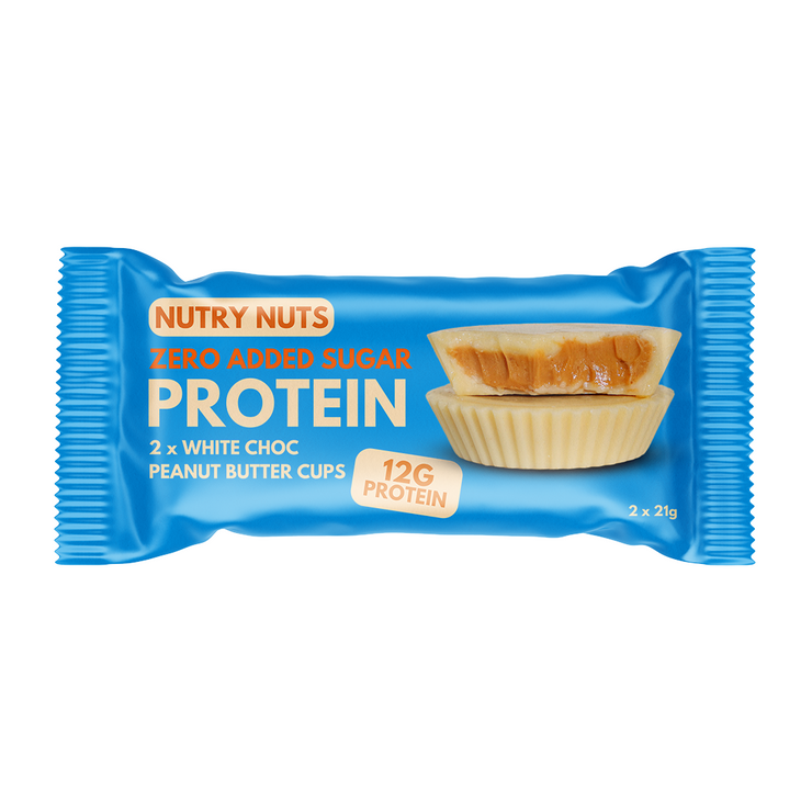 WEISSE SCHOKO ERDNUSSBUTTER CUPS